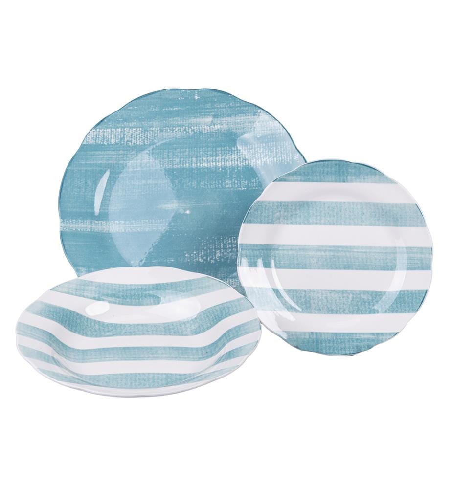 18-piece dinner service - Versilia / Multicolor