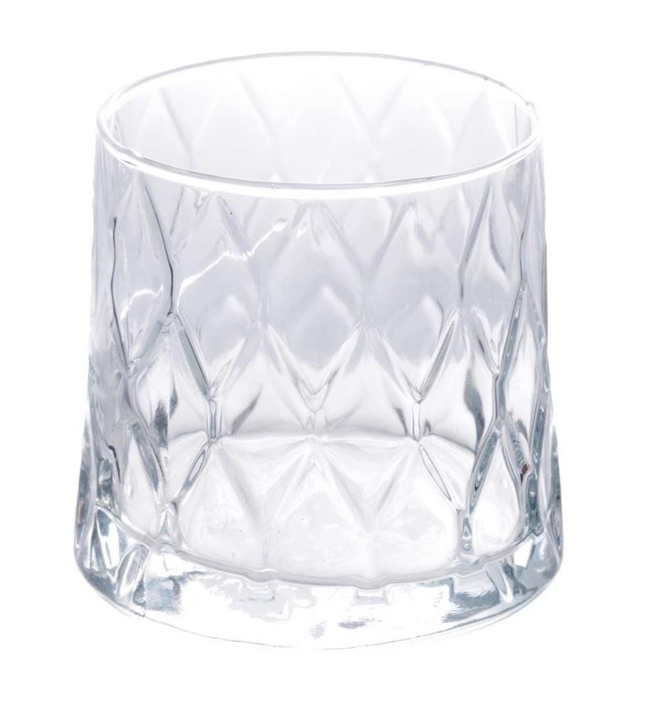 Set von 6 Pagoda Gläsern - 370 ml / Transparent