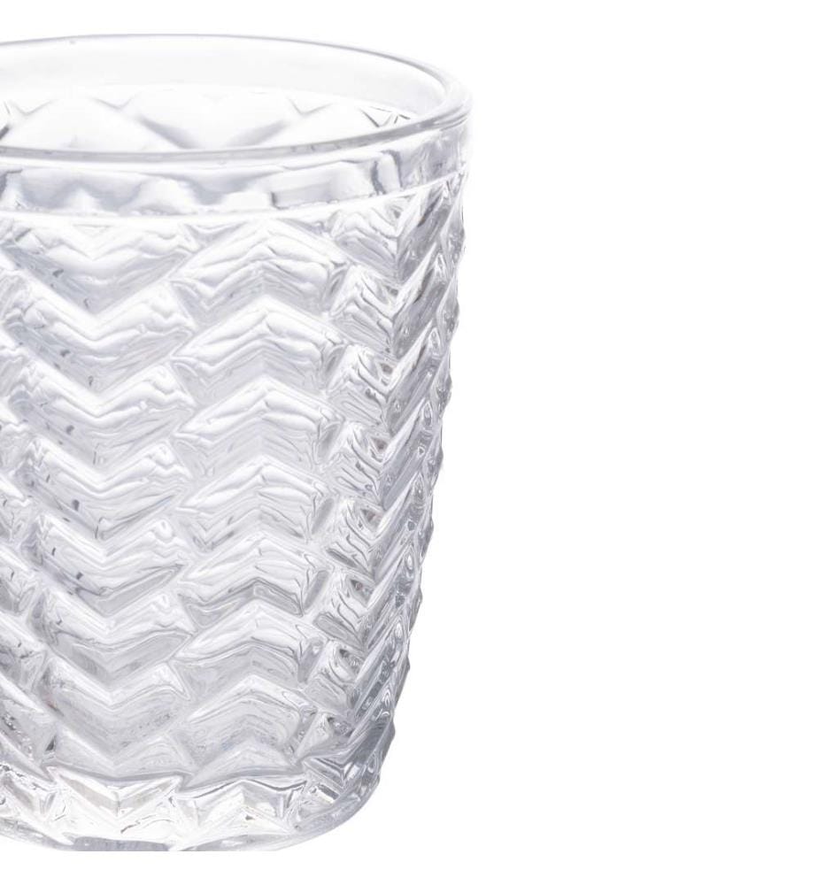 6er-Set Twist-Gläser - 295 ml / Transparent