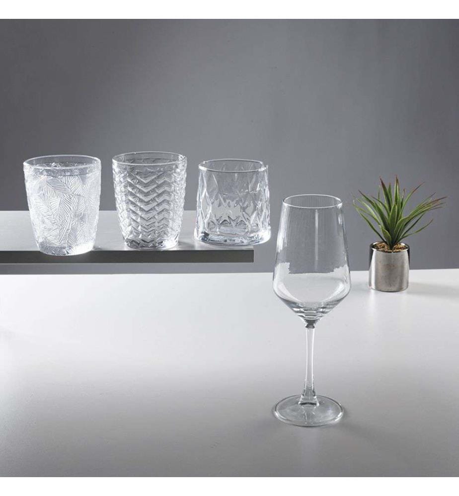 6er-Set Twist-Gläser - 295 ml / Transparent