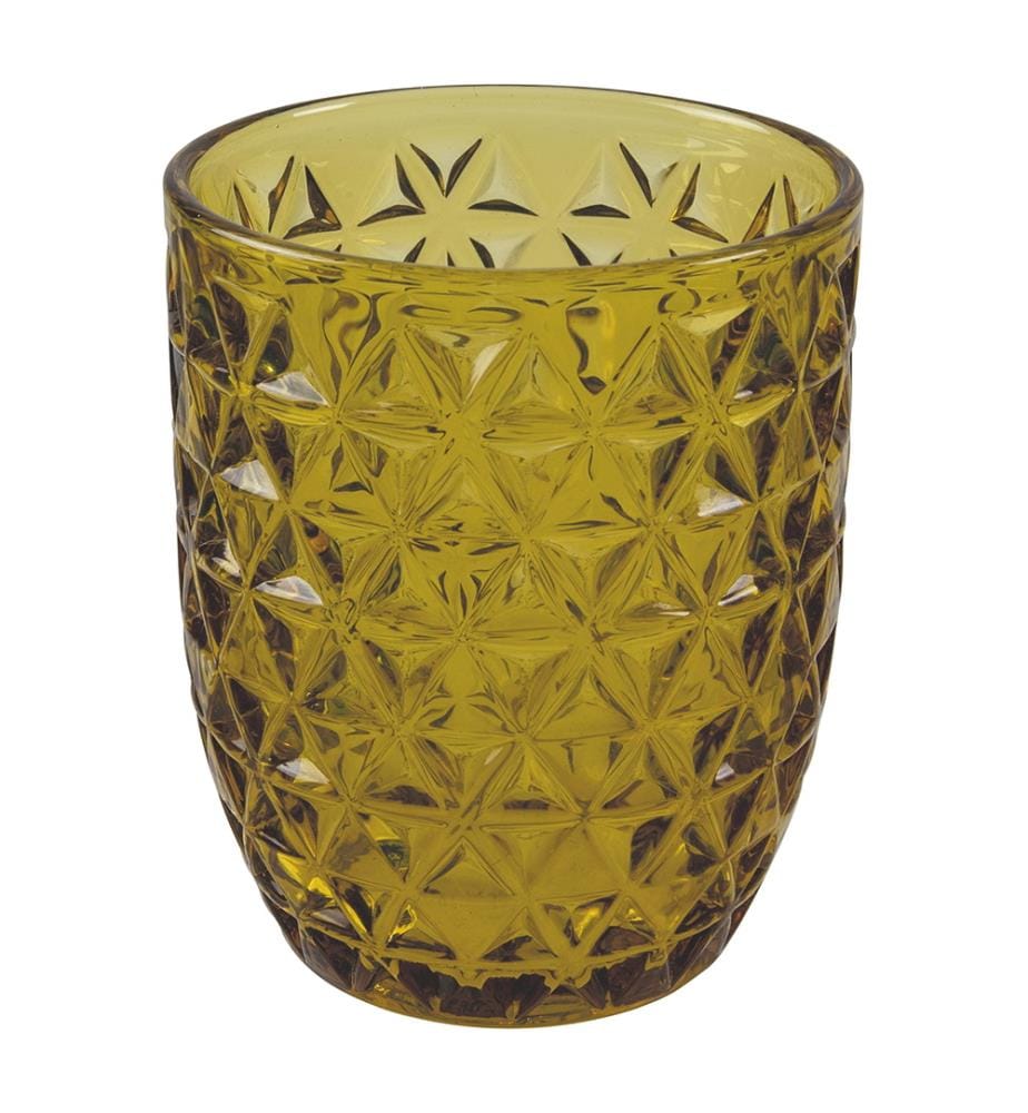 Set von 6 Wassergläsern Geometrie - Mehrfarbig