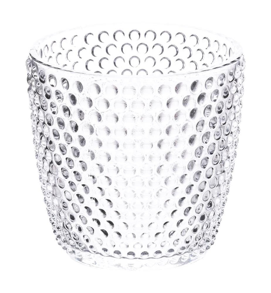 Set von 6 Wassergläsern Geometrie - Transparent