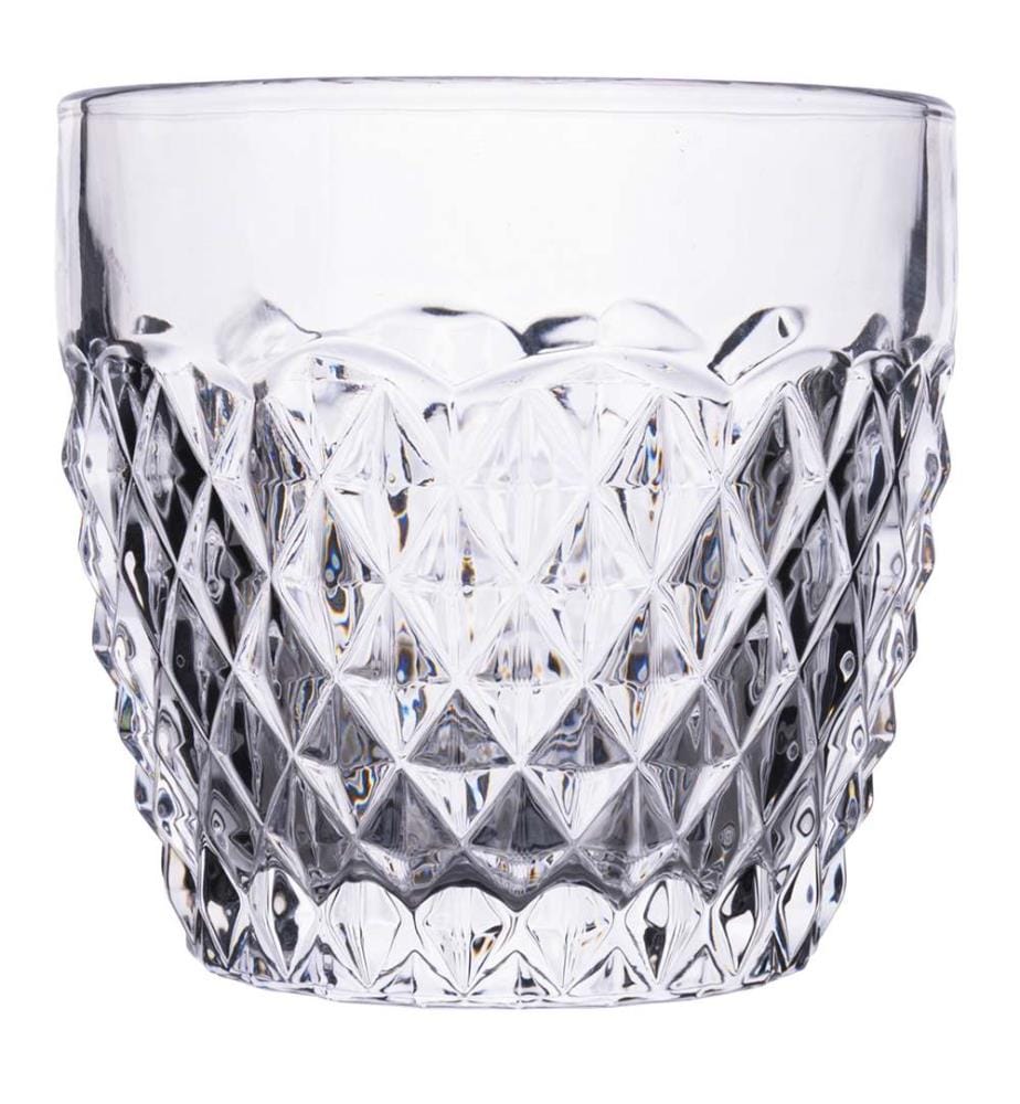 6er-Set Diamond Balloon Gläser - 350 ml / Transparent