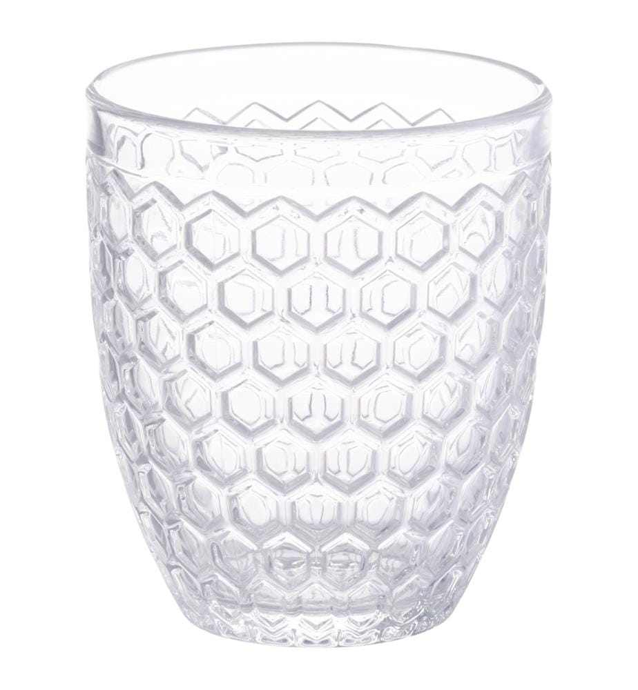 6er-Set Gläser Geometry Light - 320 ml / Transparent