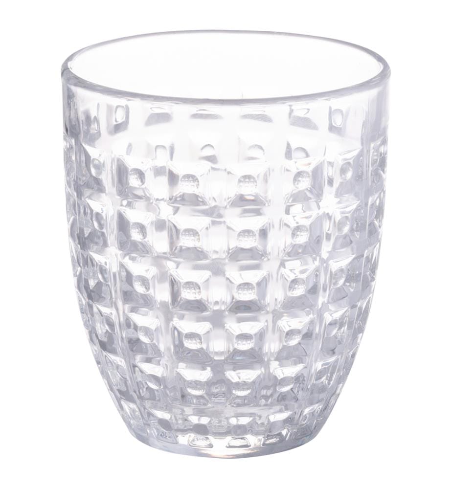 6er-Set Gläser Geometry Light - 320 ml / Transparent