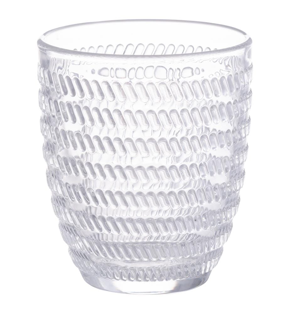 6er-Set Gläser Geometry Light - 320 ml / Transparent
