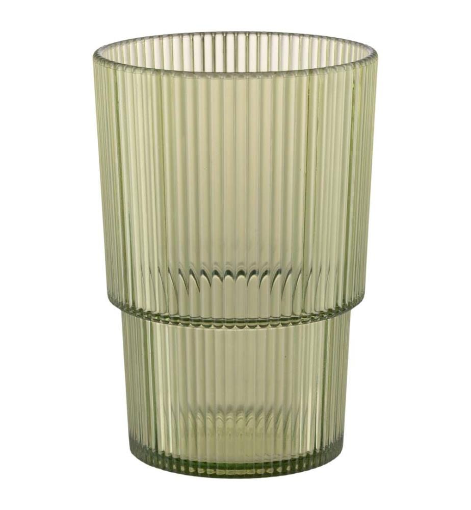 Lot de 12 verres Unico - 420 ml / Vert / 3 couleurs aléatoires