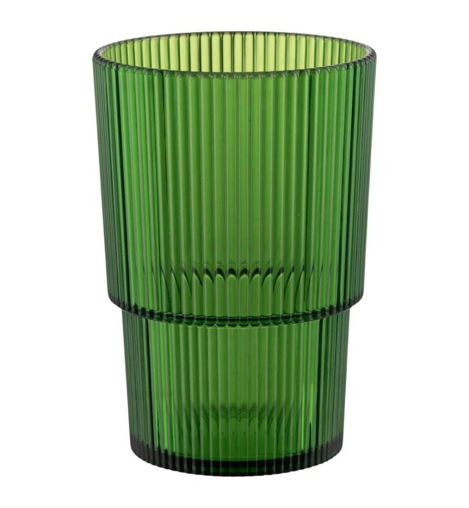Lot de 12 verres Unico - 420 ml / Vert / 3 couleurs aléatoires