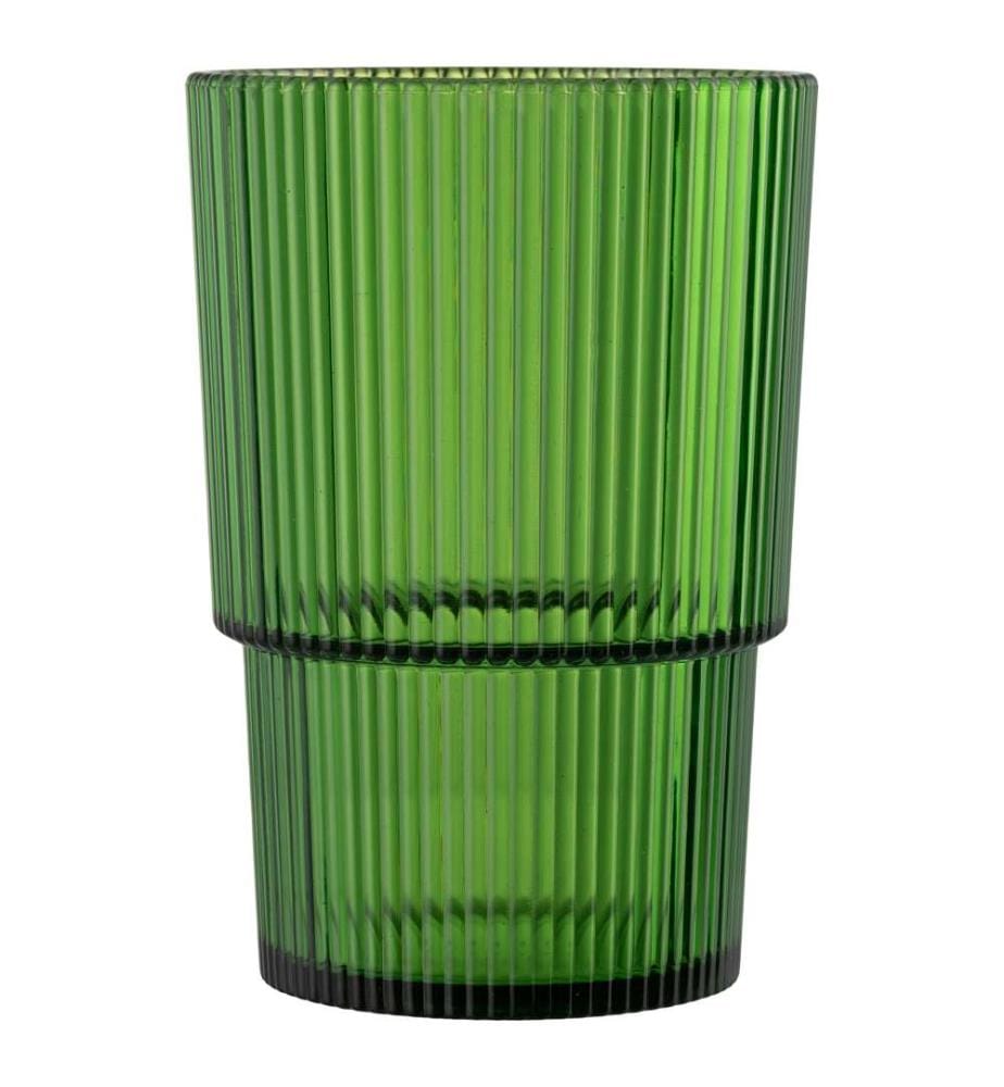 Lot de 12 verres Unico - 420 ml / Vert / 3 couleurs aléatoires