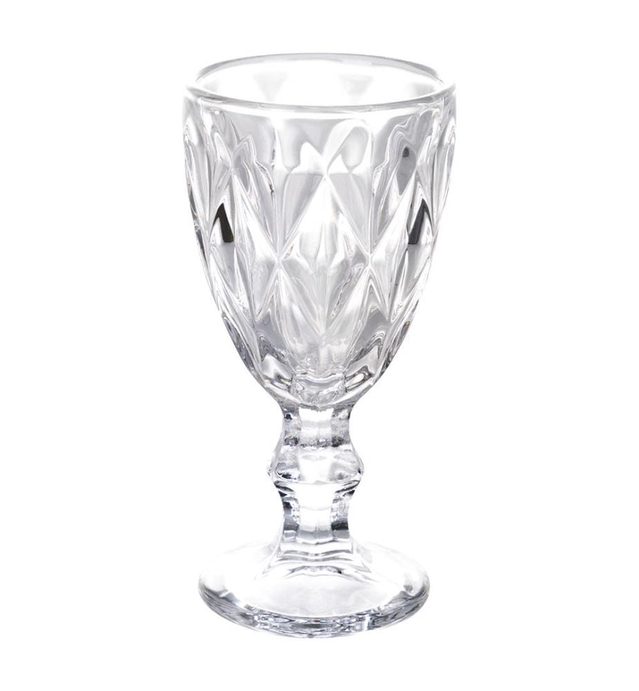 Set von 6 Likörgläser Prism - Transparent