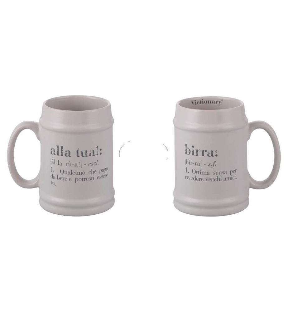 Tasse à bière - 500 ml / Ivoire