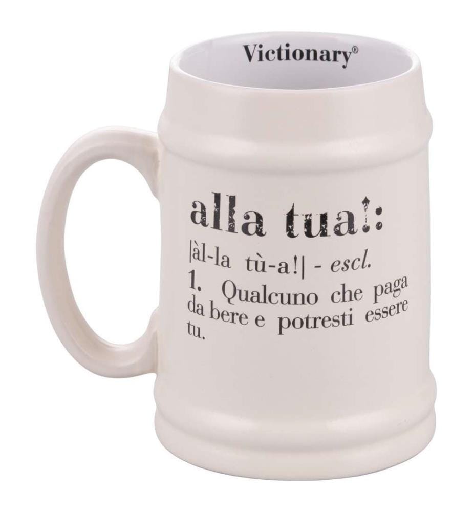 Tasse à bière - 500 ml / Ivoire