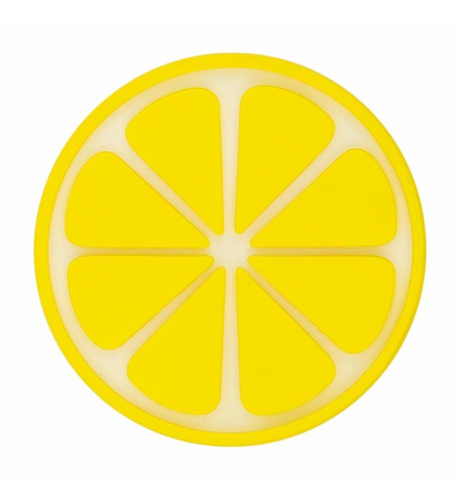 Set of 6 Fruit Coasters - Random Color