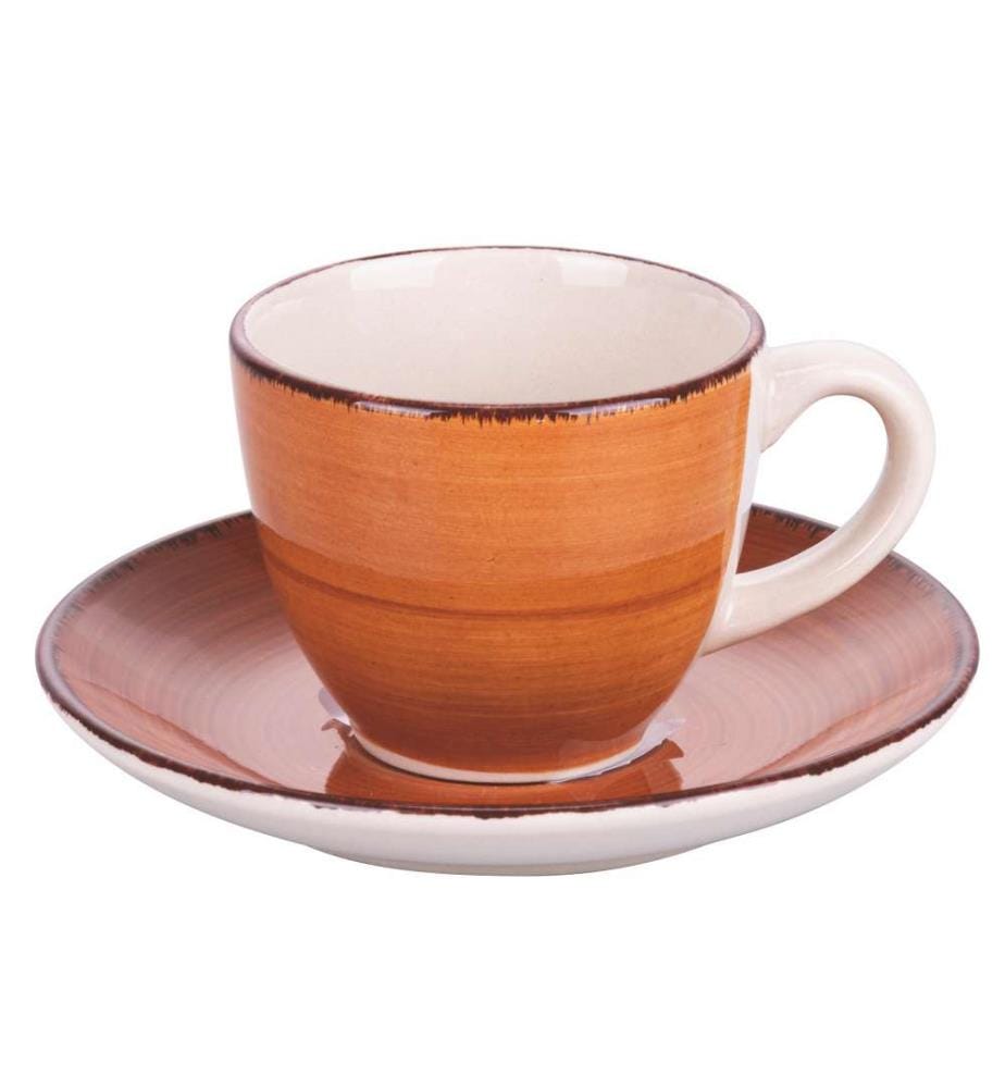 Set aus 6 Kaffeebechern Baita Chocolate - Brown