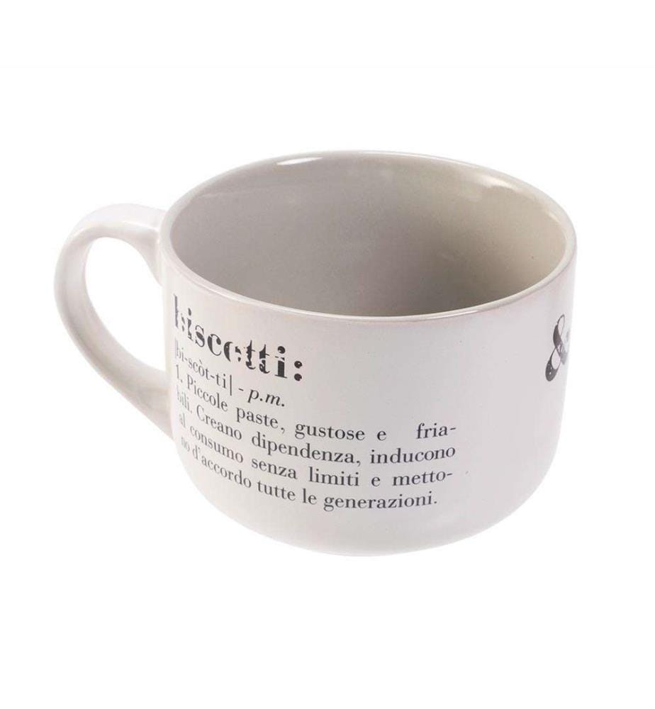 Tazza Victionary Jumbo - Bianca e nera
