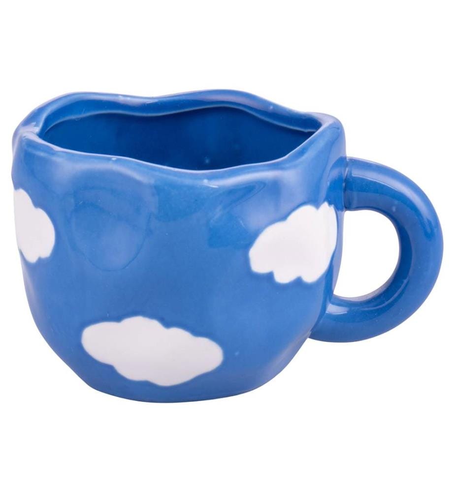 Service More Amor Tasse + Untertasse + Sahnekännchen, Clouds - Clouds