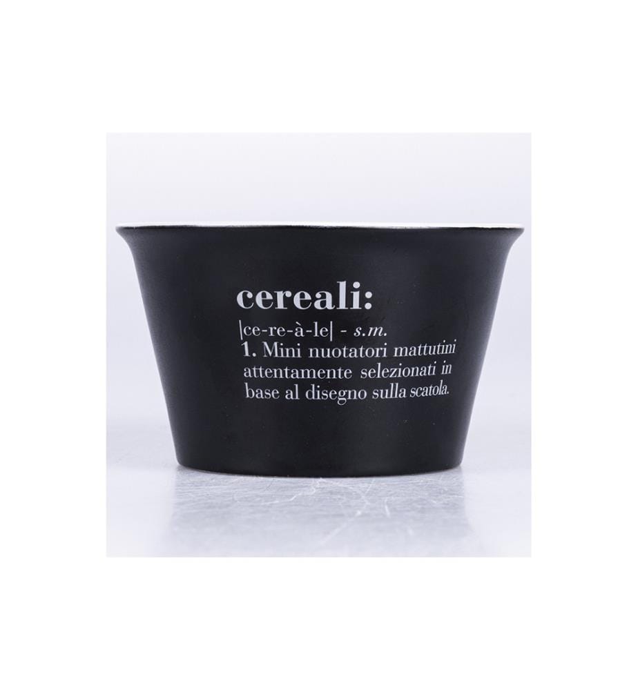 Victionary Bowl Yogurt Cereals 550 ml - Black and White