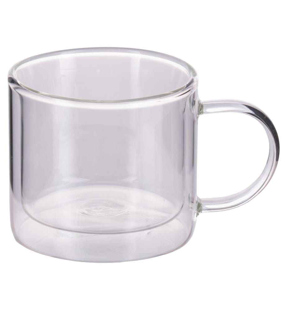 Tazza trasparente a doppia parete - 280 ml