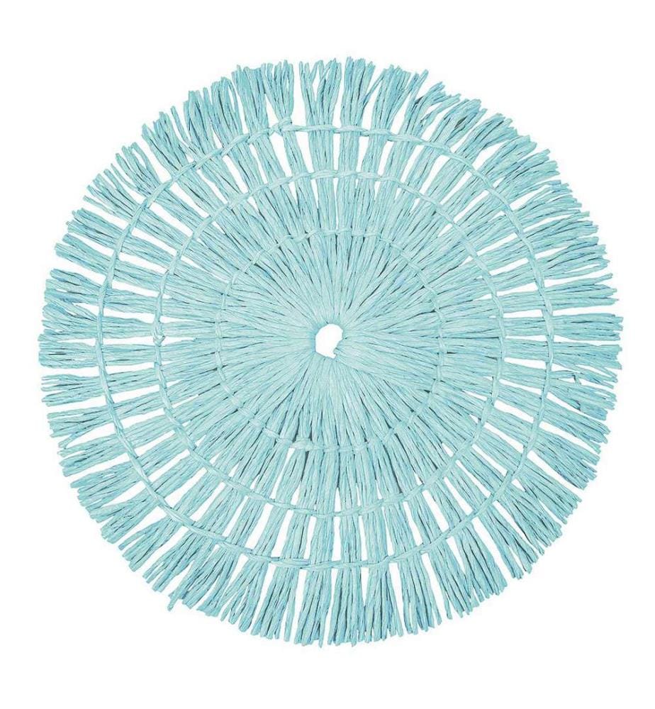 Lot de 6 sets de table en papier - Nature / Océan / Couleur aléatoir