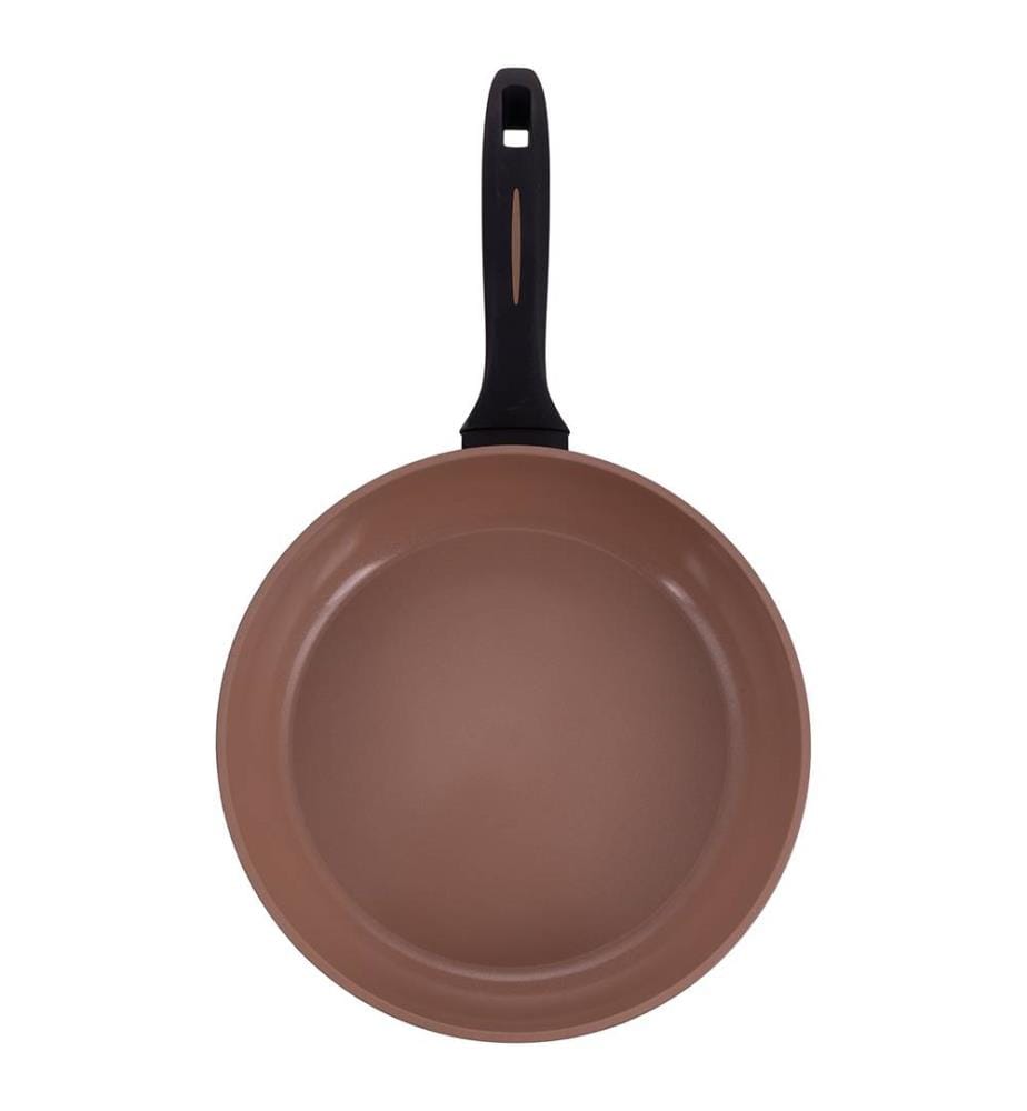 Padella Radici Liquirizia - 30 x 6,2 cm / Nero