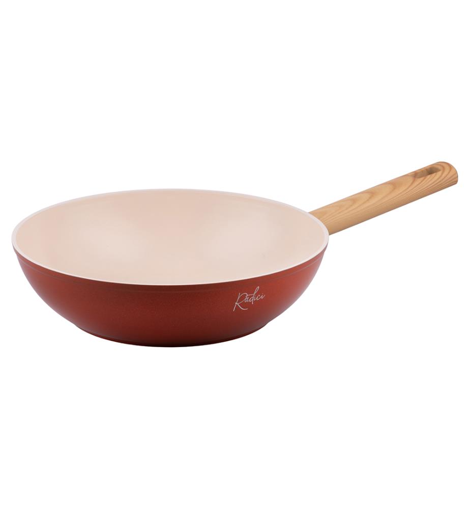 Wok Radici Cannella - 28 x 7,5 cm / Full Ind Forg
