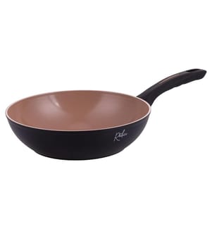 Wok Radici Liquirizia - 28 x 7,5 cm / Schwarz
