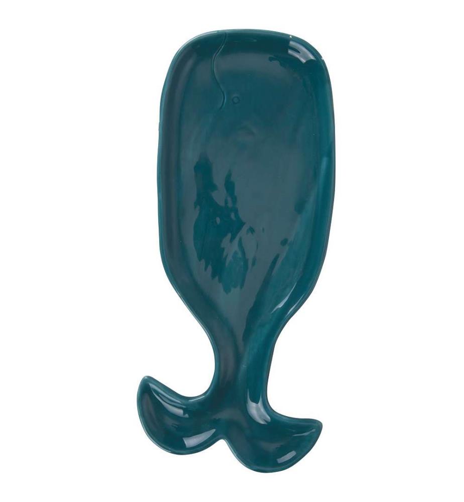 Repose-cuillère Baleine - Bleu