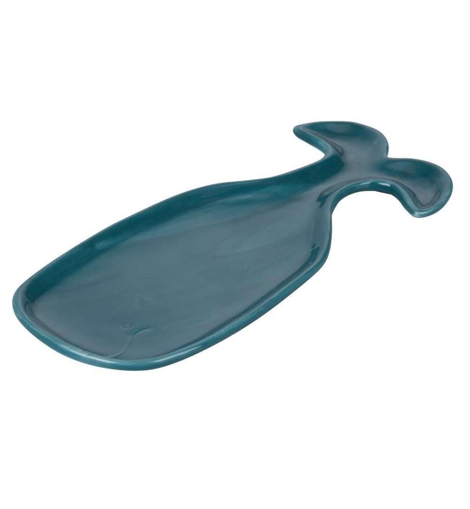 Repose-cuillère Baleine - Bleu