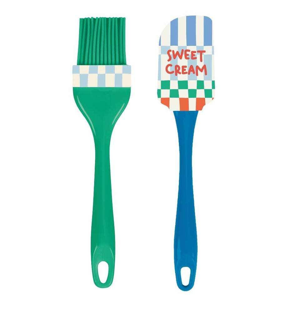 More Amor Set de 2 pièces Spatule et brosse