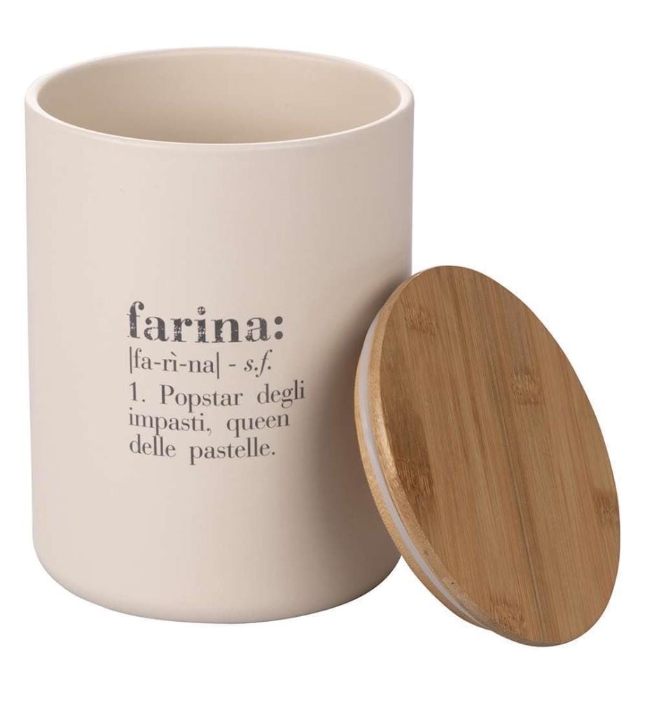Pot à farine Victionary - Ivoire