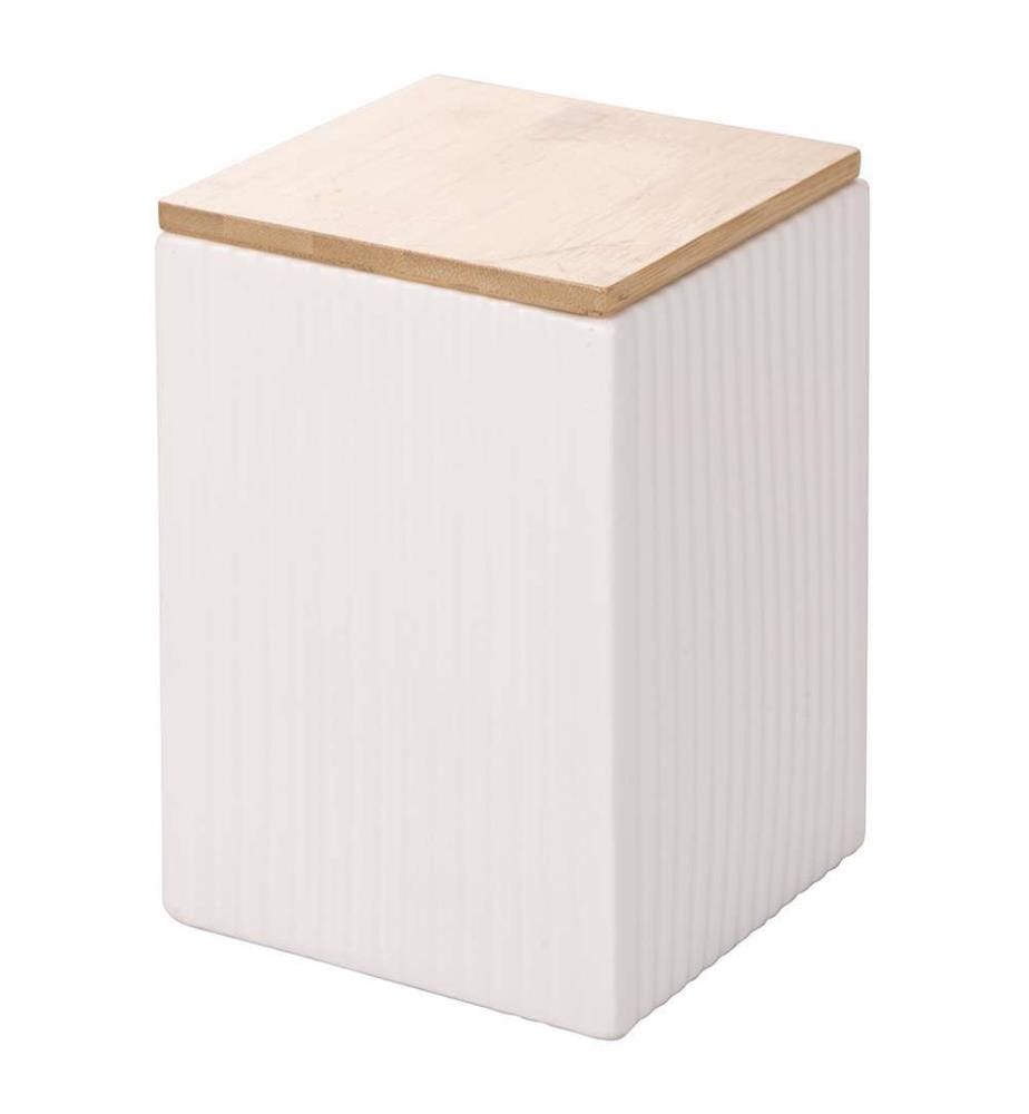 Lot de 3 pots modernes - 10 x 15 cm / Noir / Blanc / Gris