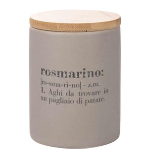 Rosmarin-Topf Victionary - Grau