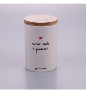 Salztopf 750 ml - Weiss