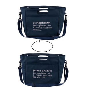 Isotherme Tasche 26x14x26,5 cm - Blau