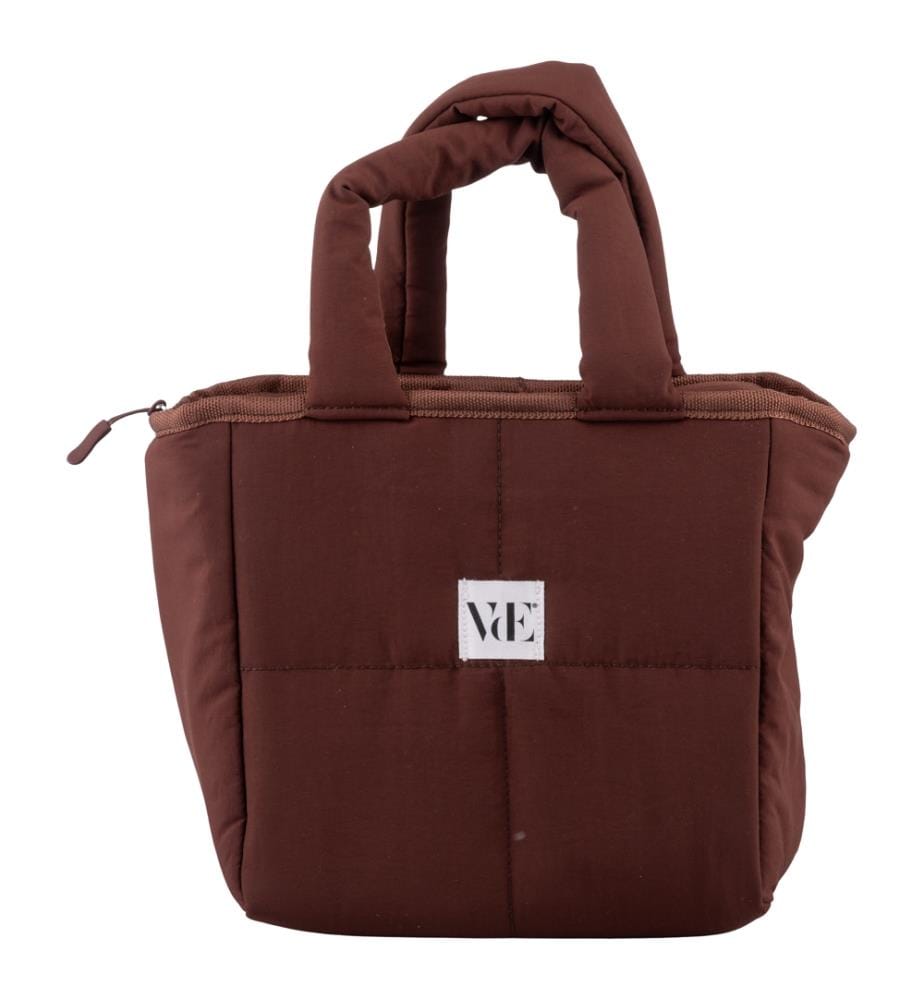 Sac isotherme Puffy Mocha 22,5x11x22,5 cm - Marron