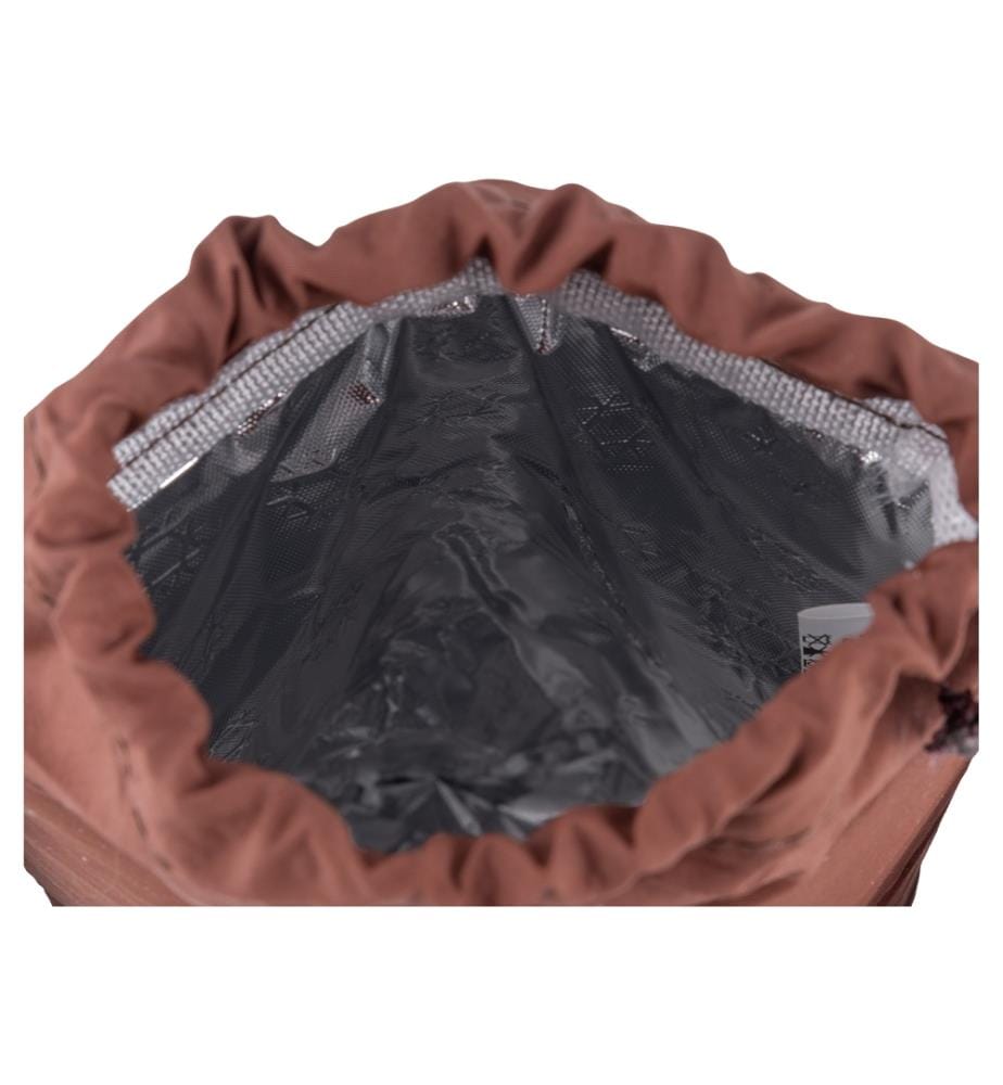 Thermal bottle holder Puffy Mocha 8x21 cm - Brown