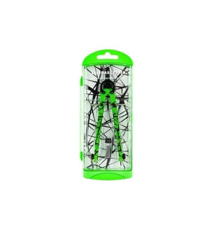 EBERHARD FABER - Compas à réglage rapide Ø 39 cm, Vert fluo