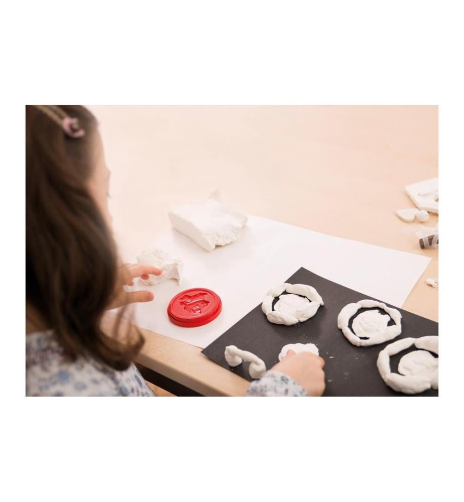 EBERHARD FABER - Matière à modeler EFA PLAST Kids 1 kg, blanc