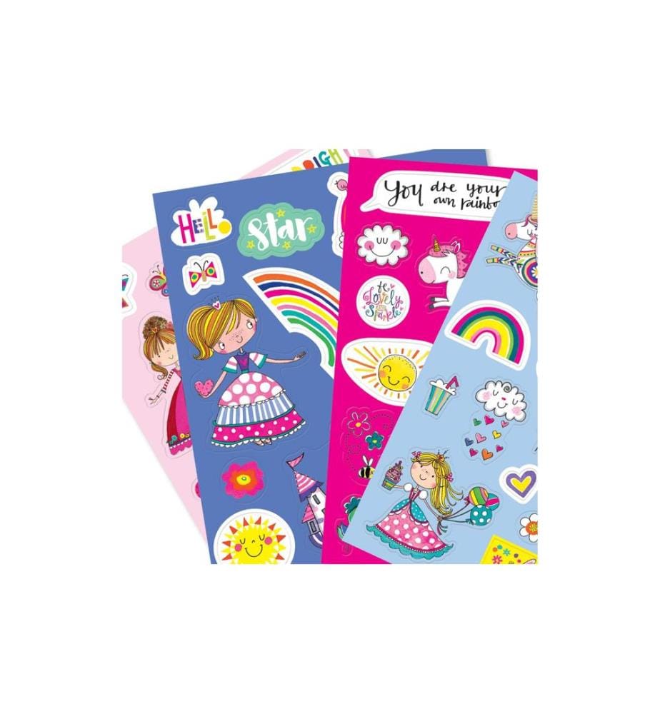 RACHEL ELLEN - Stickerbuch Prinzessin 80 Stück