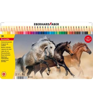 EBERHARD FABER - Crayons de couleur Hexagonal Multicolore, 36 pièces