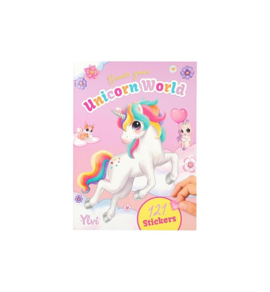 DEPESCHE - Stickerbuch Ylvi Unicorn World 20 Seiten