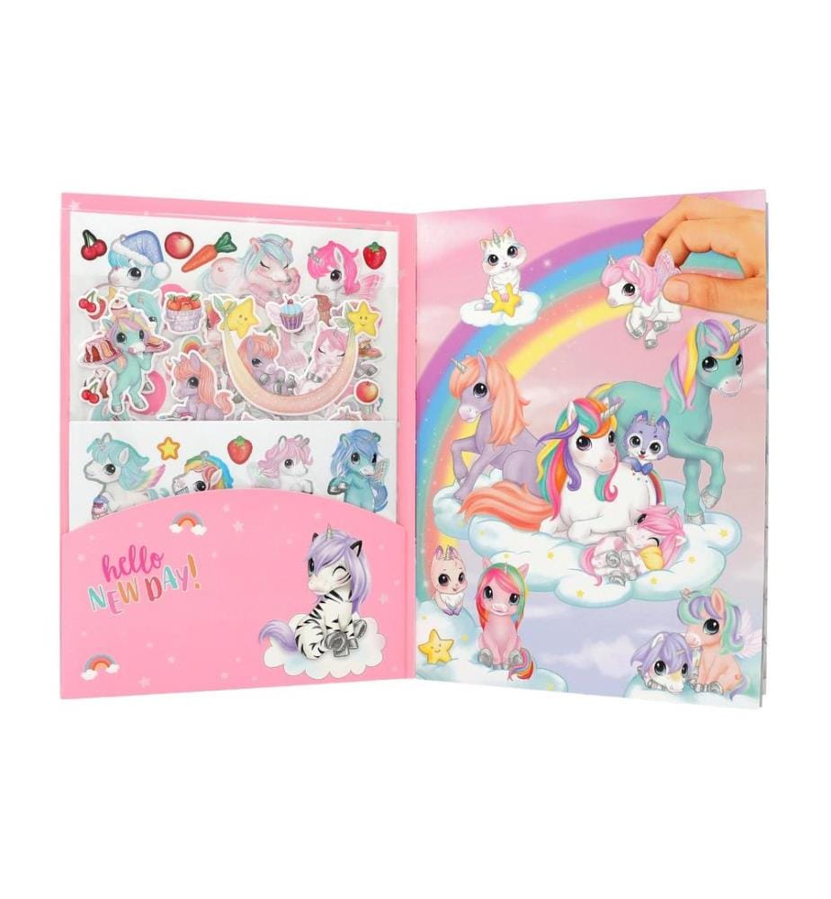 DEPESCHE - Stickerbuch Ylvi Unicorn World 20 Seiten