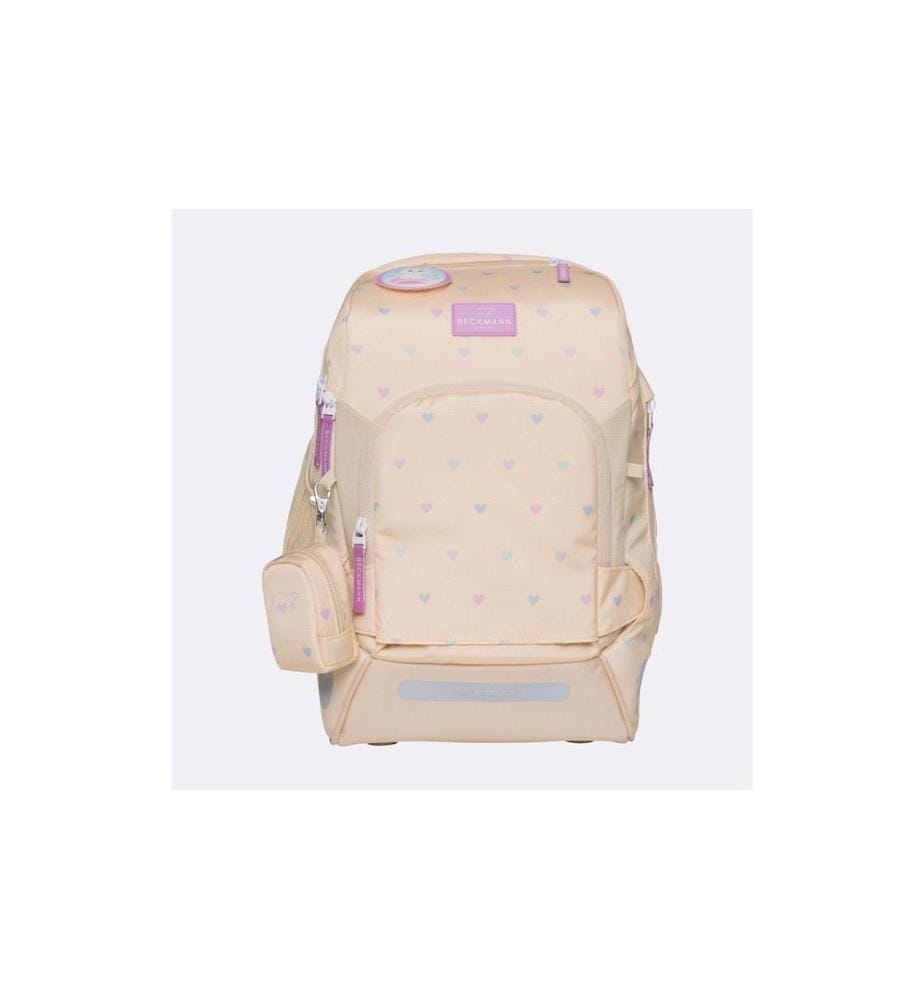 BECKMANN - Schulrucksack-Set Active Air Flx Yellow Heart, 6-teilig