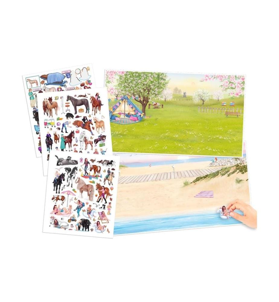 DEPESCHE - Stickerbuch Pferde Miss Melody 24 Seiten
