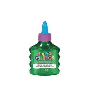 CARIOCA - Colle de bricolage Glitter Glue Spark 88 ml, Vert