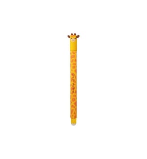 EBERHARD FABER - Stylo à encre gel Animal Erase It Giraffe 0.7 mm, Jaune