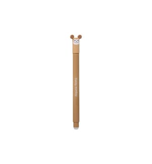 EBERHARD FABER - Stylo à encre gel Animal Erase It Monkey 0.7 mm, Beige