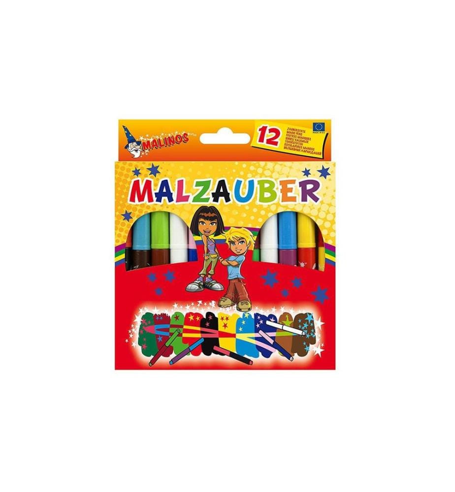 MALINOS - Filzstift Zauber 12 Stück