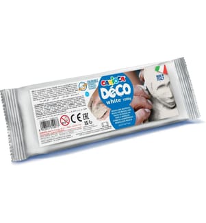 CARIOCA - Modelliermasse Déco 1000 g Weiss