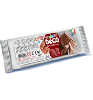 CARIOCA - Modelliermasse Déco Terracotta 1000 g Terracotta
